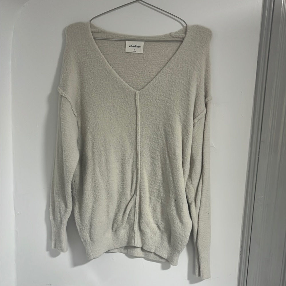 Wilfred Free Cream Sweater for Women